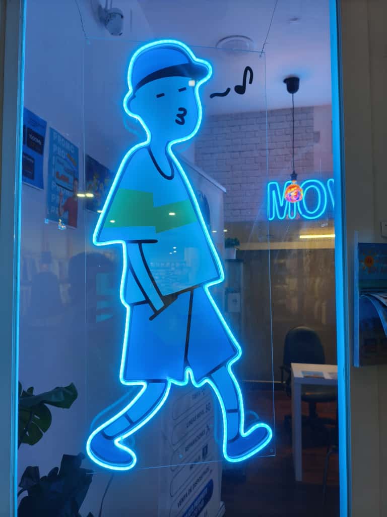 Escaparate de la tienda